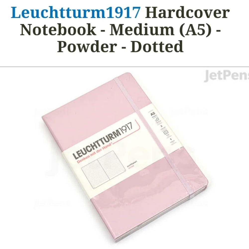 ❤️BUY 5 GET 3 FREE  Notebook Medium (A5) Hardcover, 251 numbered pages, dotted
